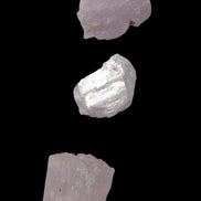 Pink/Lilac Kunzite 3 crystals from Afghanistan 30-33ct 6.0-6.6g in sunshine - Rocks and Things Store