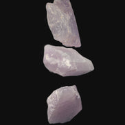 Pink/Lilac Kunzite 3 crystals from Afghanistan 30-33ct 6.0-6.6g in sunshine - Rocks and Things Store
