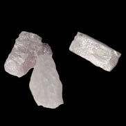 Pink/Lilac Kunzite 3 crystals from Afghanistan 30-33ct 6.0-6.6g in sunshine - Rocks and Things Store
