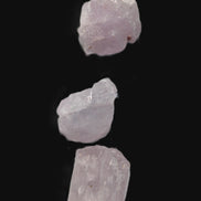 Pink/Lilac Kunzite 3 crystals from Afghanistan 30-33ct 6.0-6.6g in sunshine - Rocks and Things Store