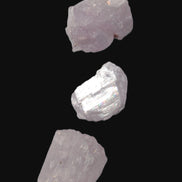 Pink/Lilac Kunzite 3 crystals from Afghanistan 30-33ct 6.0-6.6g Rocks and Things