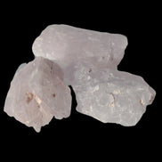 Pink/Lilac Kunzite 3 crystals from Afghanistan 61.8ct 12.3g in sunlight - Rocks and Things Store