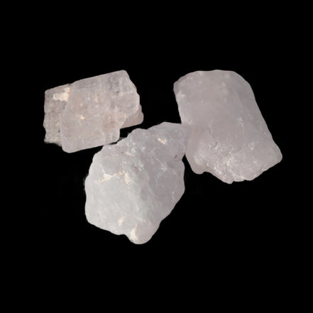 Pink/Lilac Kunzite 3 crystals from Afghanistan 61.8ct 12.3g in sunlight - Rocks and Things Store