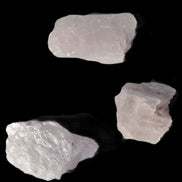 Pink/Lilac Kunzite 3 crystals from Afghanistan 61.8ct 12.3g in sunlight - Rocks and Things Store