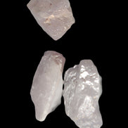 Pink/Lilac Kunzite 3 crystals from Afghanistan 61.8ct 12.3g in sunlight - Rocks and Things Store