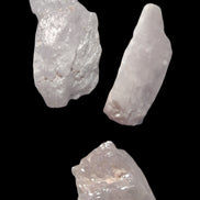 Pink/Lilac Kunzite 3 crystals from Afghanistan 61.8ct 12.3g in sunlight - Rocks and Things Store