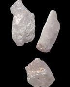 Pink/Lilac Kunzite 3 crystals from Afghanistan 61.8ct 12.3g Rocks and Things