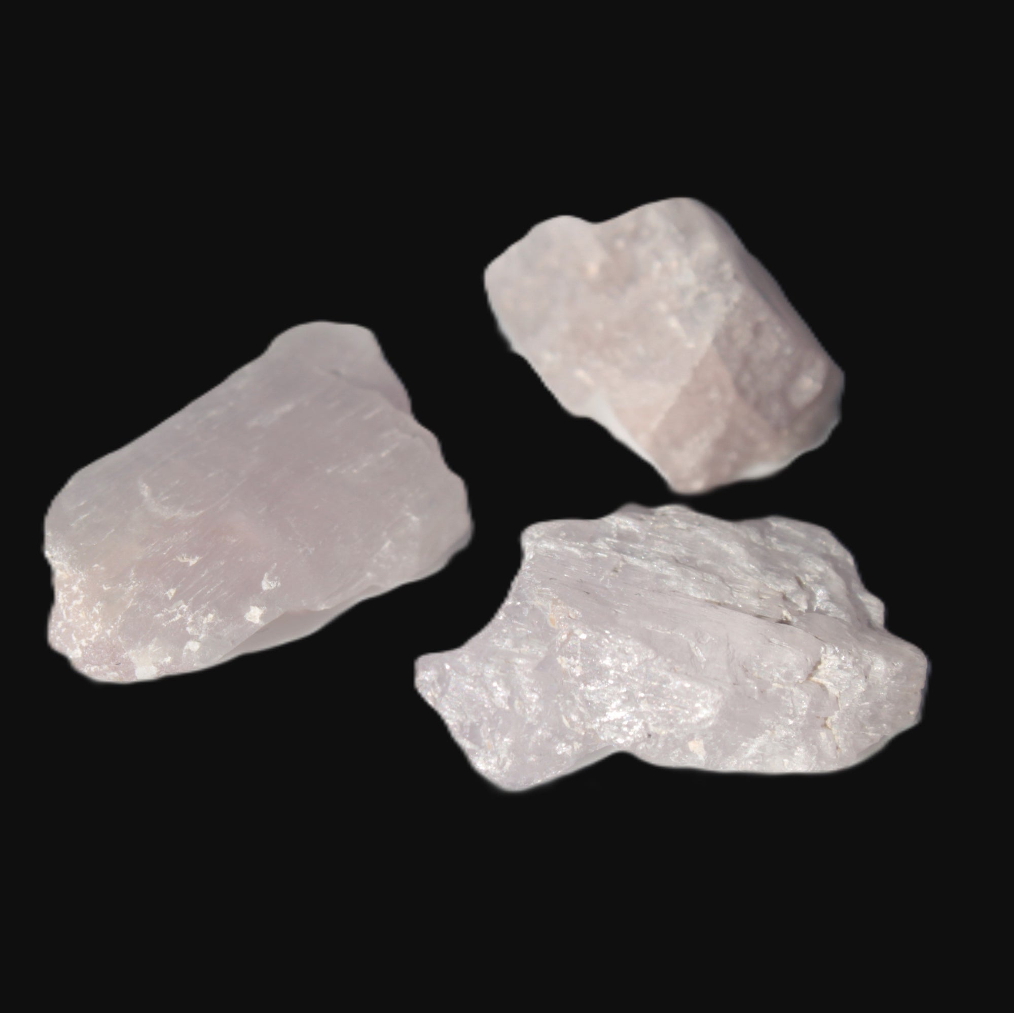 Pink/Lilac Kunzite 3 crystals from Afghanistan 61.8ct 12.3g Rocks and Things
