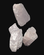 Pink/Lilac Kunzite 3 crystals from Afghanistan 61.8ct 12.3g Rocks and Things