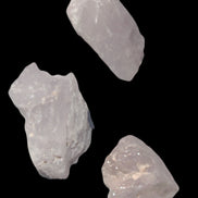 Pink/Lilac Kunzite 3 crystals from Afghanistan 61.8ct 12.3g in sunlight - Rocks and Things Store