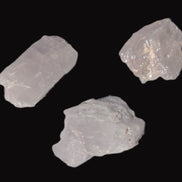 Pink/Lilac Kunzite 3 crystals from Afghanistan 61.8ct 12.3g in sunlight - Rocks and Things Store