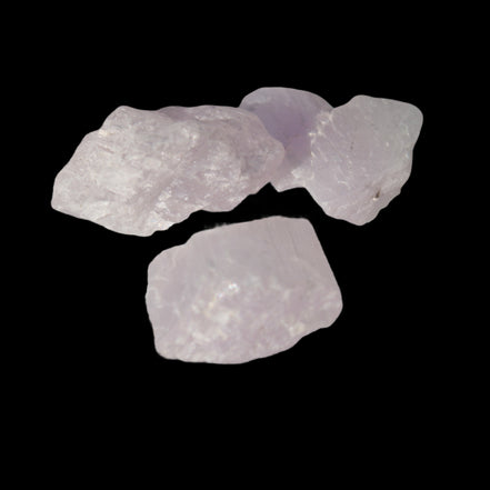 Pink/Lilac Kunzite 3 crystals from Afghanistan 45.9ct 9.2g in sunlight - Rocks and Things Store