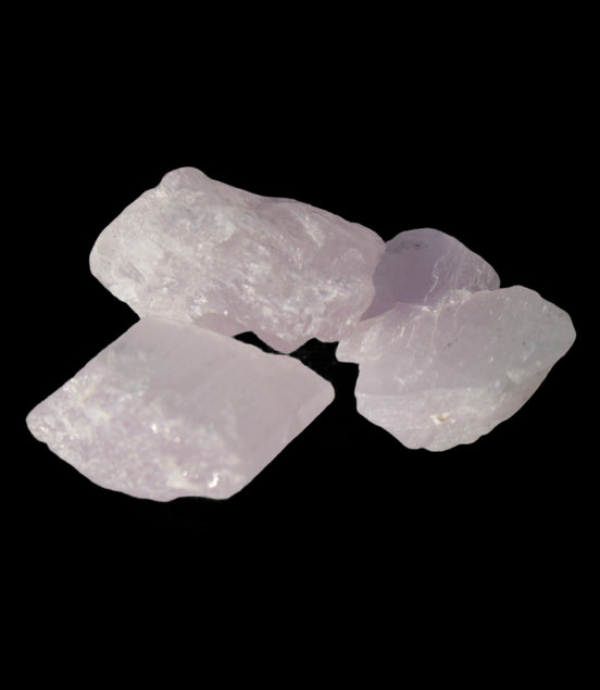 Pink/Lilac Kunzite 3 crystals from Afghanistan 45.9ct 9.2g in sunlight - Rocks and Things Store