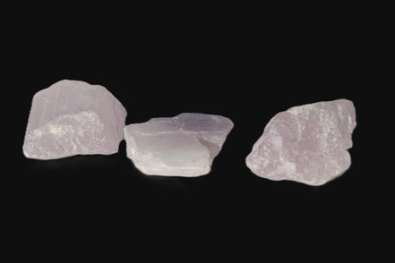 Pink/Lilac Kunzite 3 crystals from Afghanistan 45.9ct 9.2g Rocks and Things