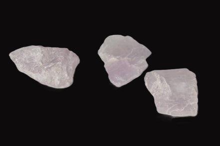 Pink/Lilac Kunzite 3 crystals from Afghanistan 45.9ct 9.2g Rocks and Things