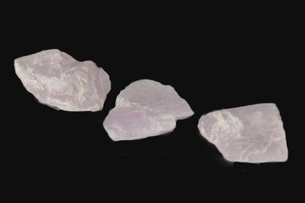 Pink/Lilac Kunzite 3 crystals from Afghanistan 45.9ct 9.2g Rocks and Things