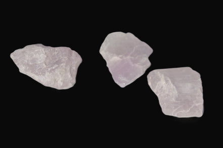 Pink/Lilac Kunzite 3 crystals from Afghanistan 45.9ct 9.2g Rocks and Things