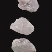 Pink/Lilac Kunzite 3 crystals from Afghanistan 59.5ct 11.9g in sunlight - Rocks and Things Store