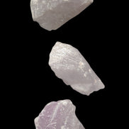 Pink/Lilac Kunzite 3 crystals from Afghanistan 59.5ct 11.9g in sunlight - Rocks and Things Store