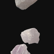 Pink/Lilac Kunzite 3 crystals from Afghanistan 59.5ct 11.9g in sunlight - Rocks and Things Store