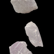 Pink/Lilac Kunzite 3 crystals from Afghanistan 59.5ct 11.9g in sunlight - Rocks and Things Store