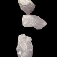 Pink/Lilac Kunzite 3 crystals from Afghanistan 59.5ct 11.9g in sunlight - Rocks and Things Store