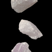 Pink/Lilac Kunzite 3 crystals from Afghanistan 59.5ct 11.9g in sunlight - Rocks and Things Store