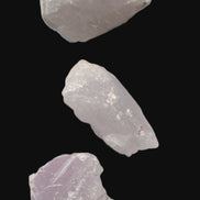Pink/Lilac Kunzite 3 crystals from Afghanistan 59.5ct 11.9g in sunlight - Rocks and Things Store