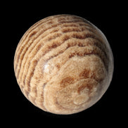 Chocolate Calcite sphere 47mm 154g - Rocks and Things Store