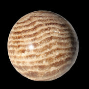 Chocolate Calcite sphere 47mm 154g - Rocks and Things Store