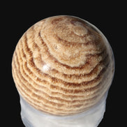 Chocolate Calcite sphere 47mm 154g Rocks and Things