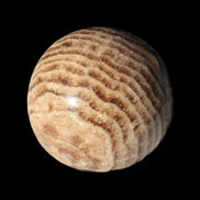 Chocolate Calcite sphere 47mm 154g Rocks and Things