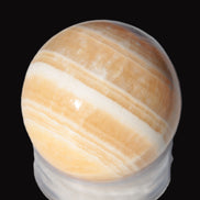 Yellow Calcite sphere 45mm 166g Rocks and Things