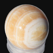 Yellow Calcite sphere 45mm 166g Rocks and Things