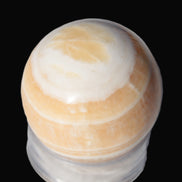 Yellow Calcite sphere 45mm 166g Rocks and Things