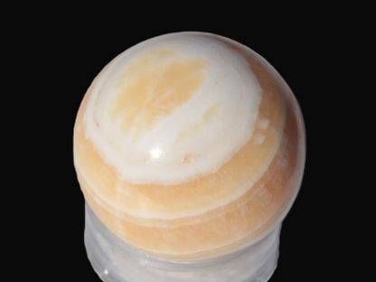 Yellow Calcite sphere 45mm 166g Rocks and Things