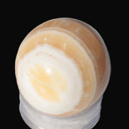 Yellow Calcite sphere 45mm 166g Rocks and Things