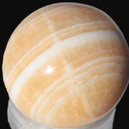 Yellow Calcite sphere 45mm 166g Rocks and Things