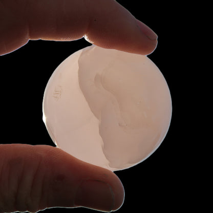 Mangano Calcite sphere 45mm  125g Rocks and Things