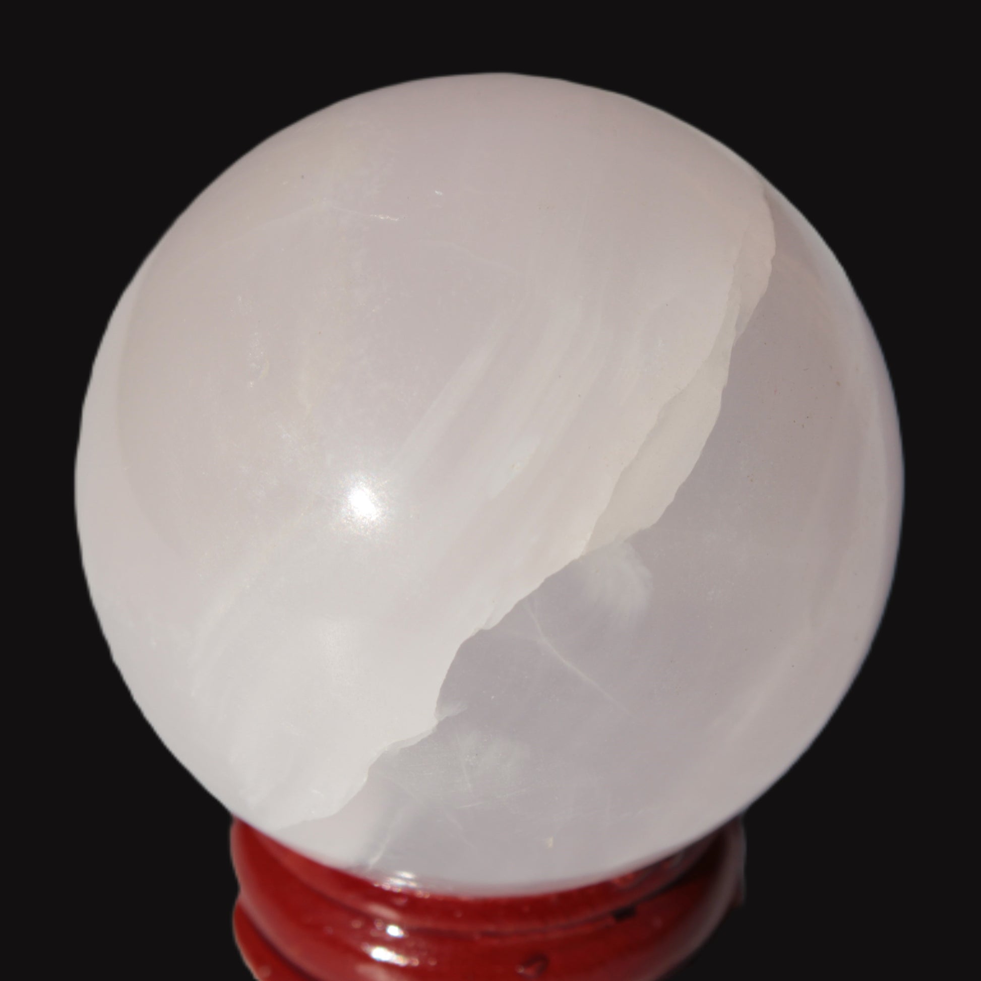 Mangano Calcite sphere 45mm  125g Rocks and Things