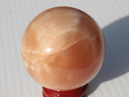 Honey Calcite sphere 53mm 175g Rocks and Things