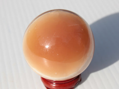 Honey Calcite sphere 53mm 175g Rocks and Things