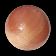 Orange Honey Calcite sphere 51mm 173g in sunshine -  Rocks and Things Store