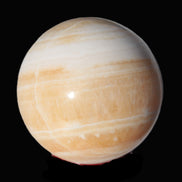 Lemon Calcite sphere 48mm 170g - Rocks and Things Store