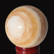 Lemon Calcite sphere 48mm 170g - Rocks and Things Store