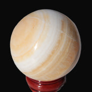Lemon Calcite sphere 48mm 170g - Rocks and Things Store