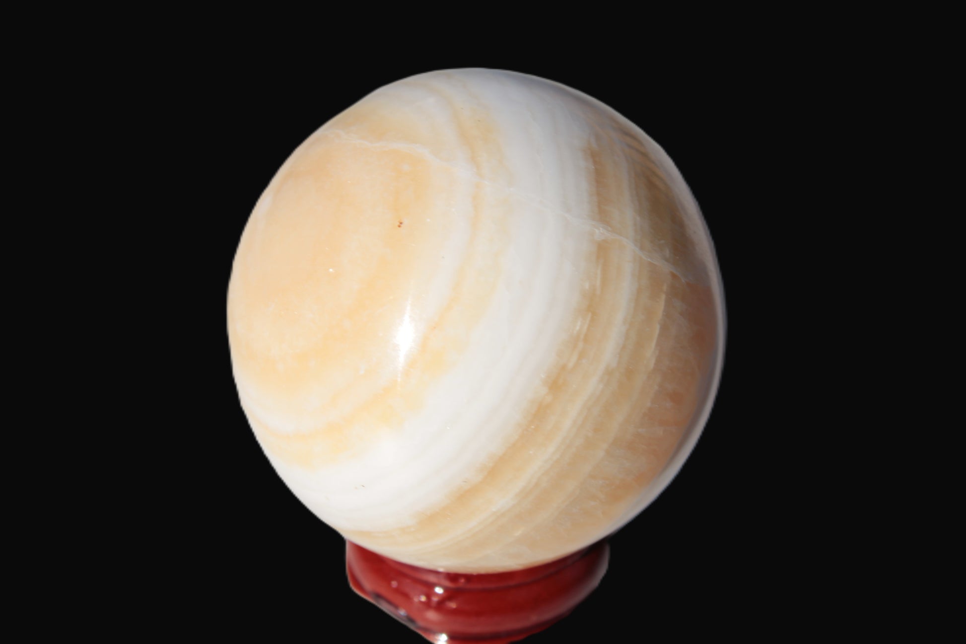 Lemon Calcite sphere 48mm 170g Rocks and Things