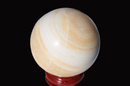 Lemon Calcite sphere 48mm 170g Rocks and Things