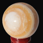 Lemon Calcite sphere 48mm 170g Rocks and Things