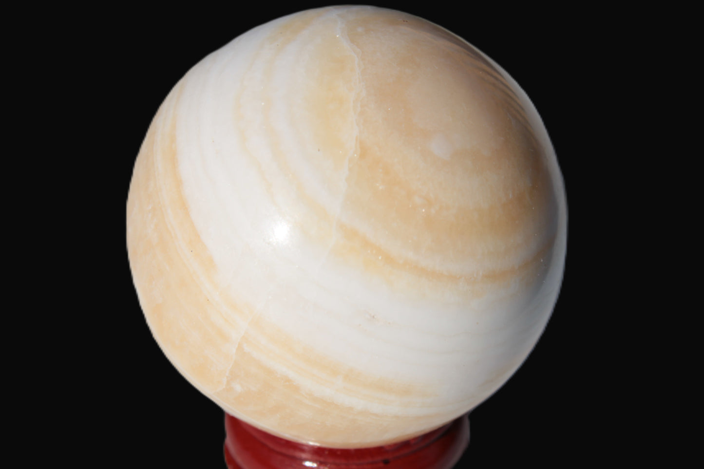 Lemon Calcite sphere 48mm 170g Rocks and Things